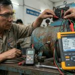 Đo điện năng tiêu thụ của máy nén khí 1HP cũ