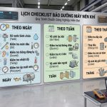 Lịch bảo dưỡng máy nén khí theo định kỳ