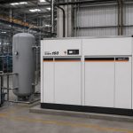 Máy nén khí 3 pha sử dụng nguồn điện công nghiệp 380V với 3 dây pha riêng biệt