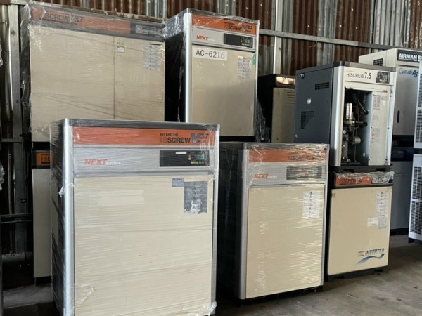 Máy nén khí Nhật bãi luôn có sức hút lớn trên thị trường nhờ độ bền cao