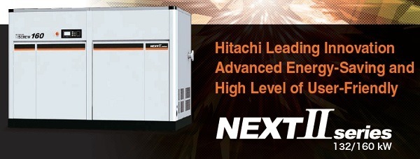 Máy nén khí trục vít vận hành liên tục với hiệu suất cao