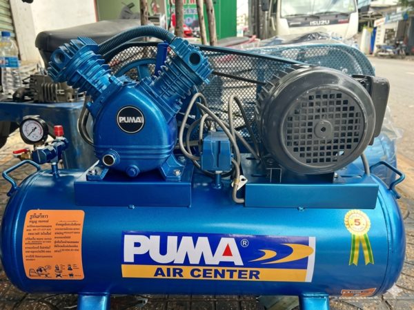 Máy nén khí Puma 1HP cũ phổ biến tại Việt Nam