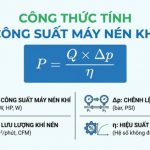 Hình ảnh về công thức tính theo lưu lượng khí nén