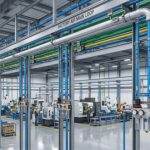 Thi công đường ống khí nén trong nhà xưởng công nghiệp