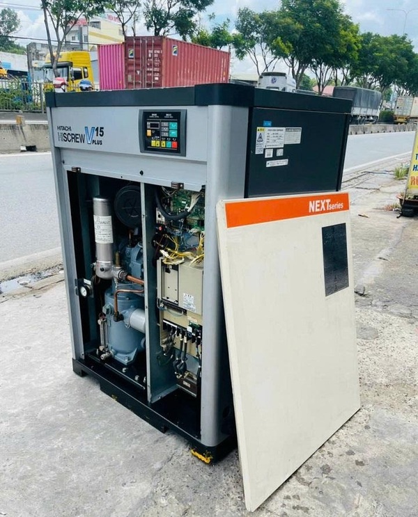 Mua máy nén khí Hitachi 15kW giá tốt tại HTC