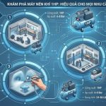 Chọn máy nén khí 1HP cũ theo nhu cầu sử dụng