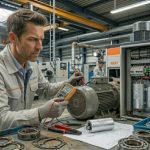 Kiểm tra motor và tụ điện khi máy nén khí chạy yếu hơi