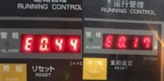 bảng mã lỗi máy nén khí Hitachi