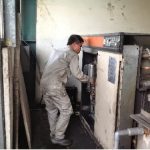 Hướng dẫn cài đặt máy nén khí Hitachi ở vị trí tiêu chuẩn