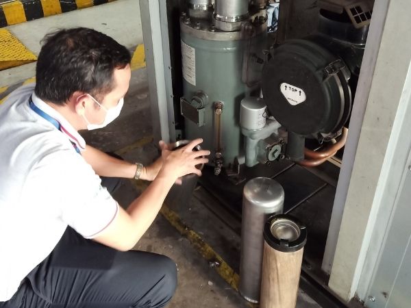 Check kỹ trước khi vận hành máy
