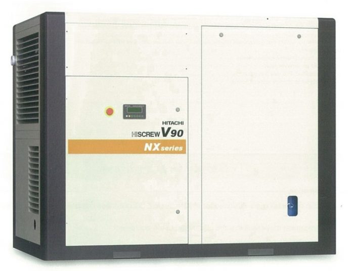 may-nen-khi-Hitachi-90kW Máy nén khí Hitachi 90kW