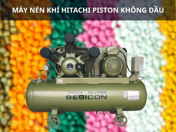 Máy nén khí piston không dầu cho ngành nhựa