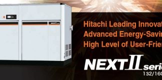 Hitachi là một trong những thương hiệu nổi tiếng của máy nén khí