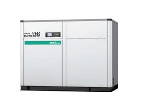 Máy nén khí không dầu Hitachi làm tăng áp suất chất khí