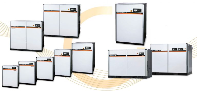 Máy nén khí trục vít Hitachi