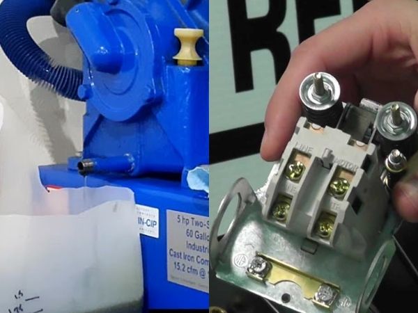 Thay dầu, điều chỉnh rơ le áp suất