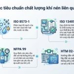 Các tiêu chuẩn chất lượng khí nén liên quan