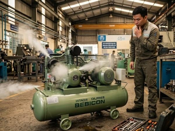 Sửa lỗi máy bị rò rỉ khí liên tục