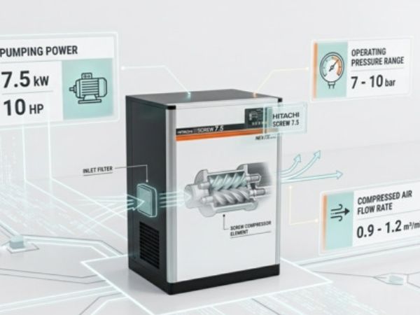 Xem lưu lượng, áp suất và điện áp sử dụng