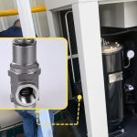 Vị trí lắp đặt van áp suất tối thiểu trên máy nén khí